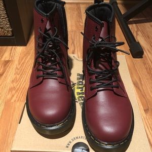 Cherry Doc Martens